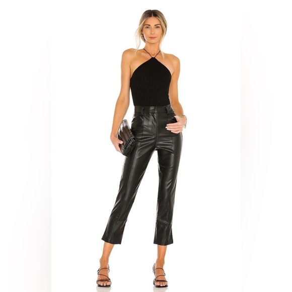 LBLC the label Women’s Black Flare Pants with Sleek Silhouette - Picture 1 of 13